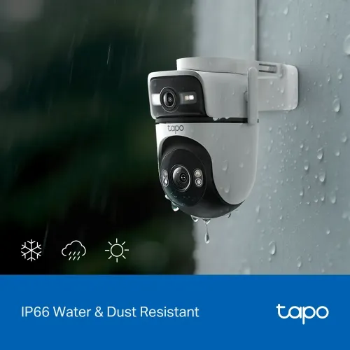 TP-Link Tapo C545D 3MP Dual Lens Outdoor Pan & Tilt WiFi Camera