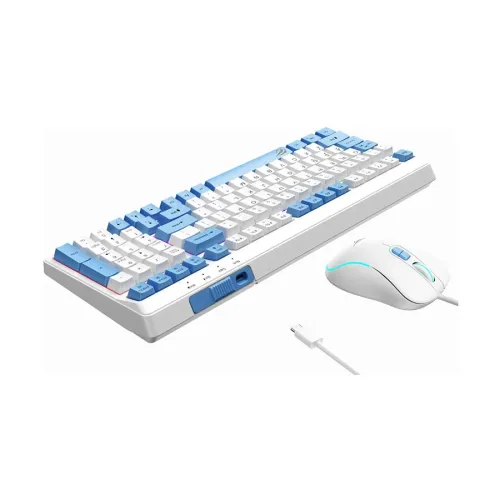 Havit KB891CM Rainbow Backlit Keyboard Mouse Combo-IOSBD