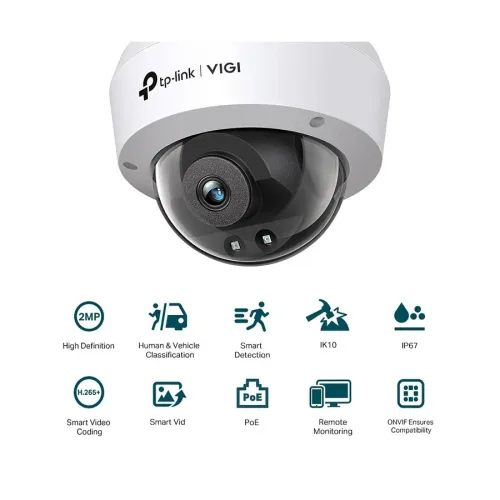 TP-Link VIGI C230I 3MP 4mm Lens IR Dome IP Camera