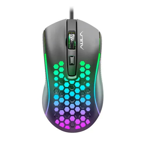 Aula S11 RGB Wired Gaming Mouse-IOSBD