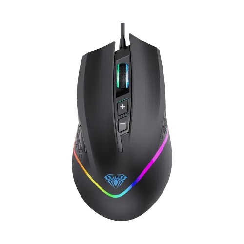 AULA F805 Wired Programmable Gaming Mouse-IOSBD